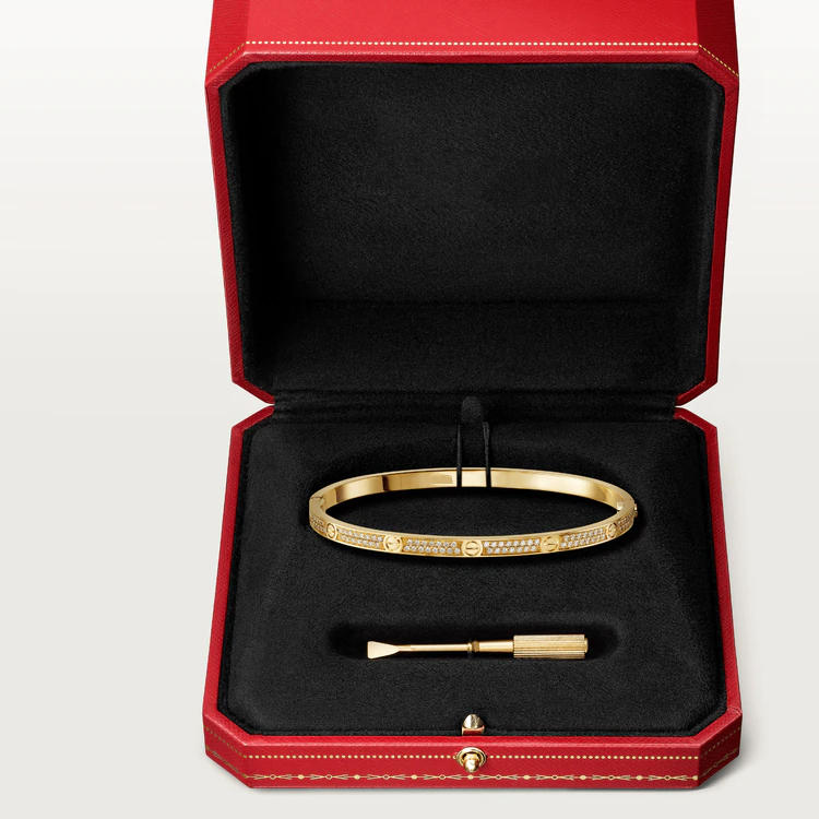 [Lumi Jewels]LOVE BRACELET 3.65MM DIAMOND-PAVED