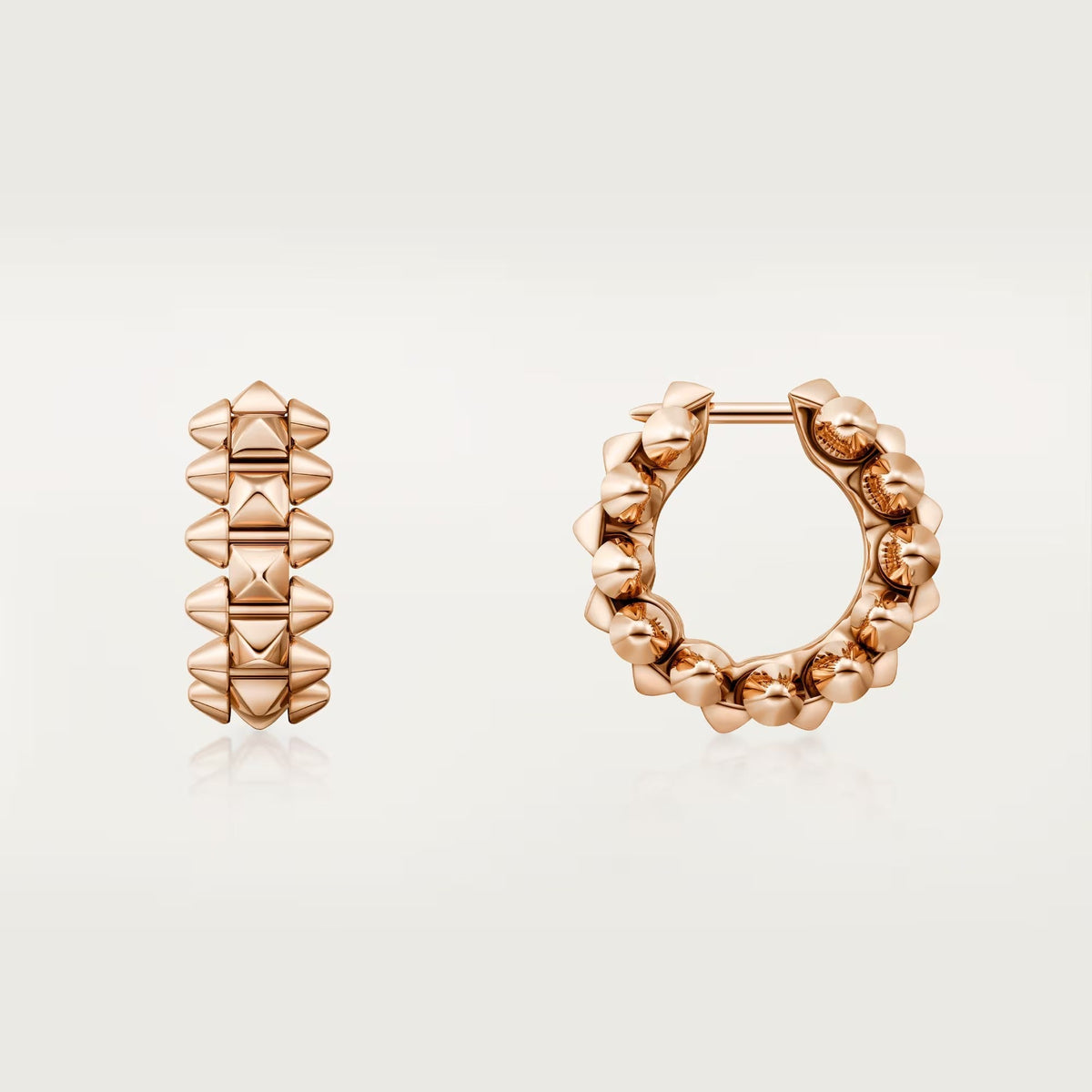[Lumi Jewelry]CLASH MINI HOOP EARRINGS