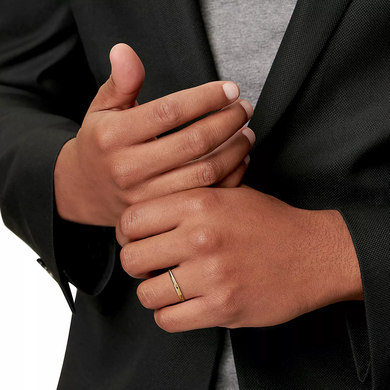 [Lumi Jewelry]LOCK RING GOLD