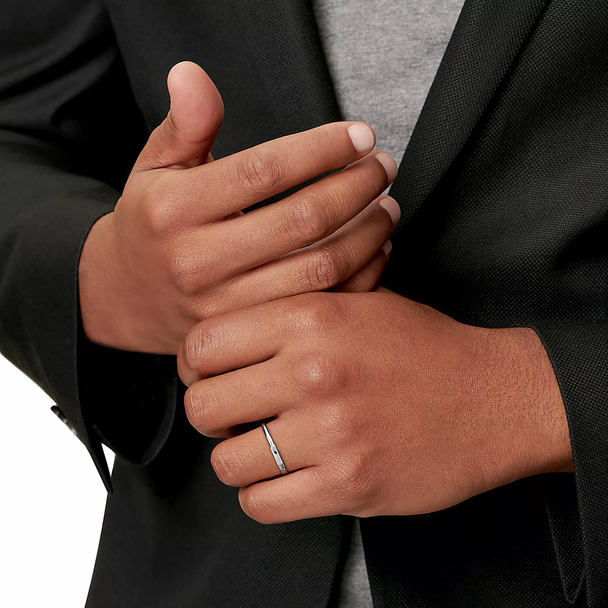[Lumi Jewelry]LOCK RING SILVER