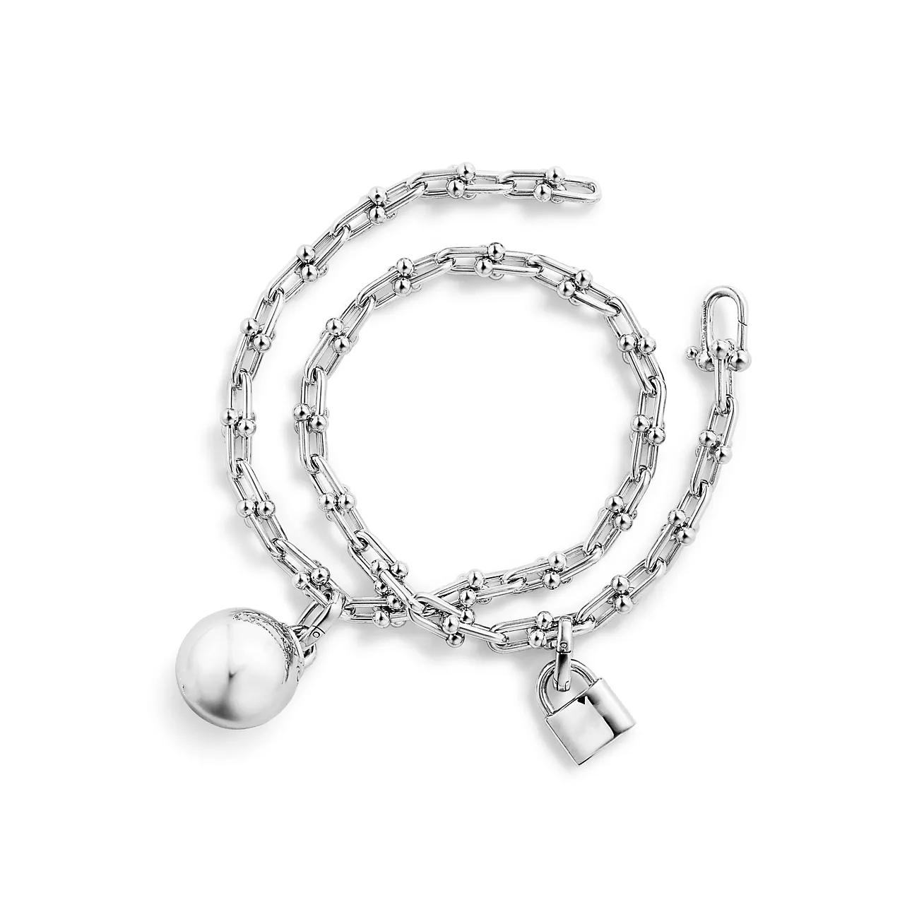 [Lumi Jewelry]HARDWEAR SMALL WRAP SILVER BRACELET