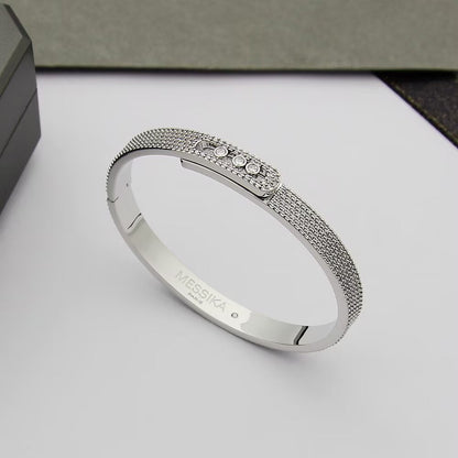 [Lumi Jewels]Move Noa Full Pav¨¦ Diamond Bangle Bracelet