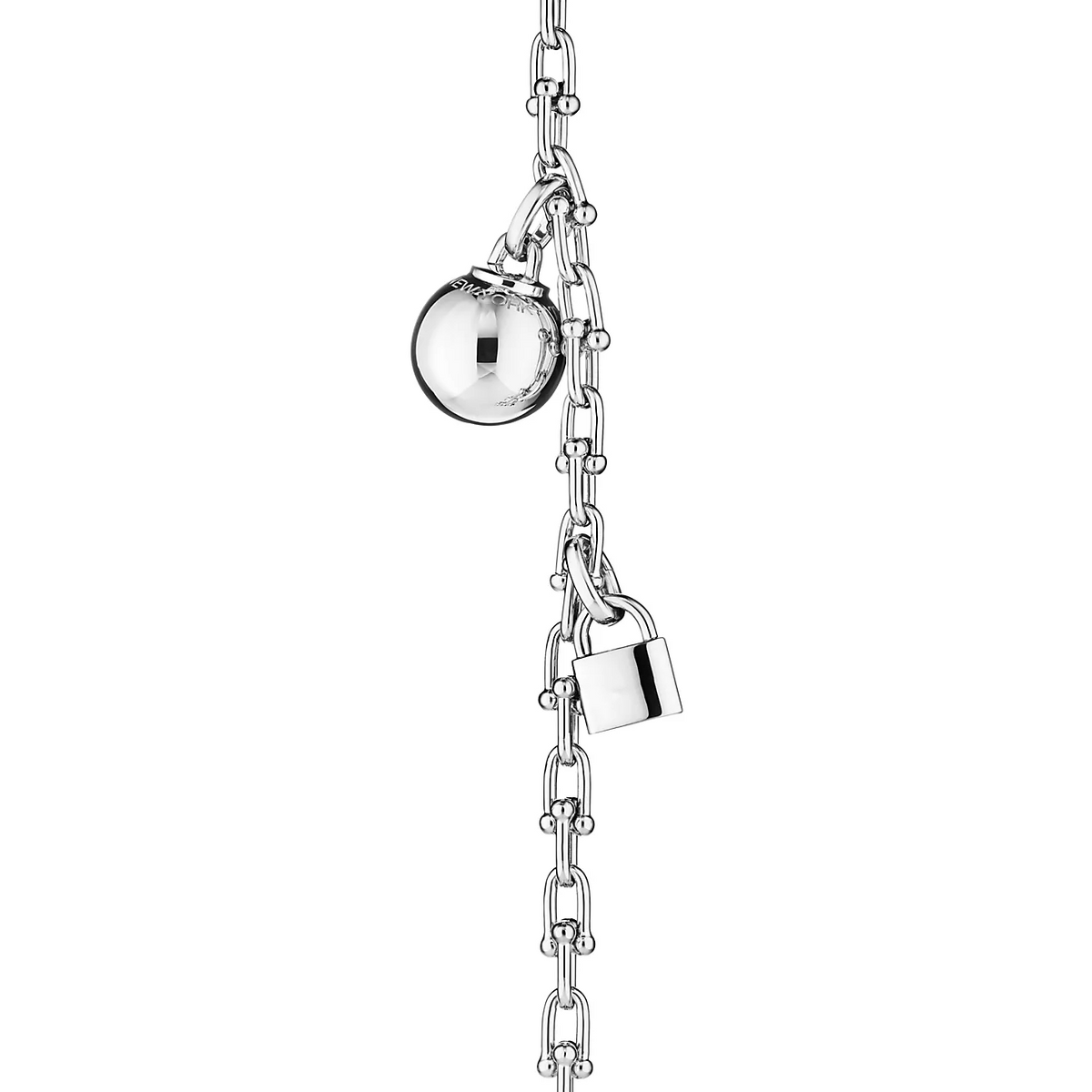 [Lumi Jewelry]HARDWEAR SMALL WRAP SILVER BRACELET
