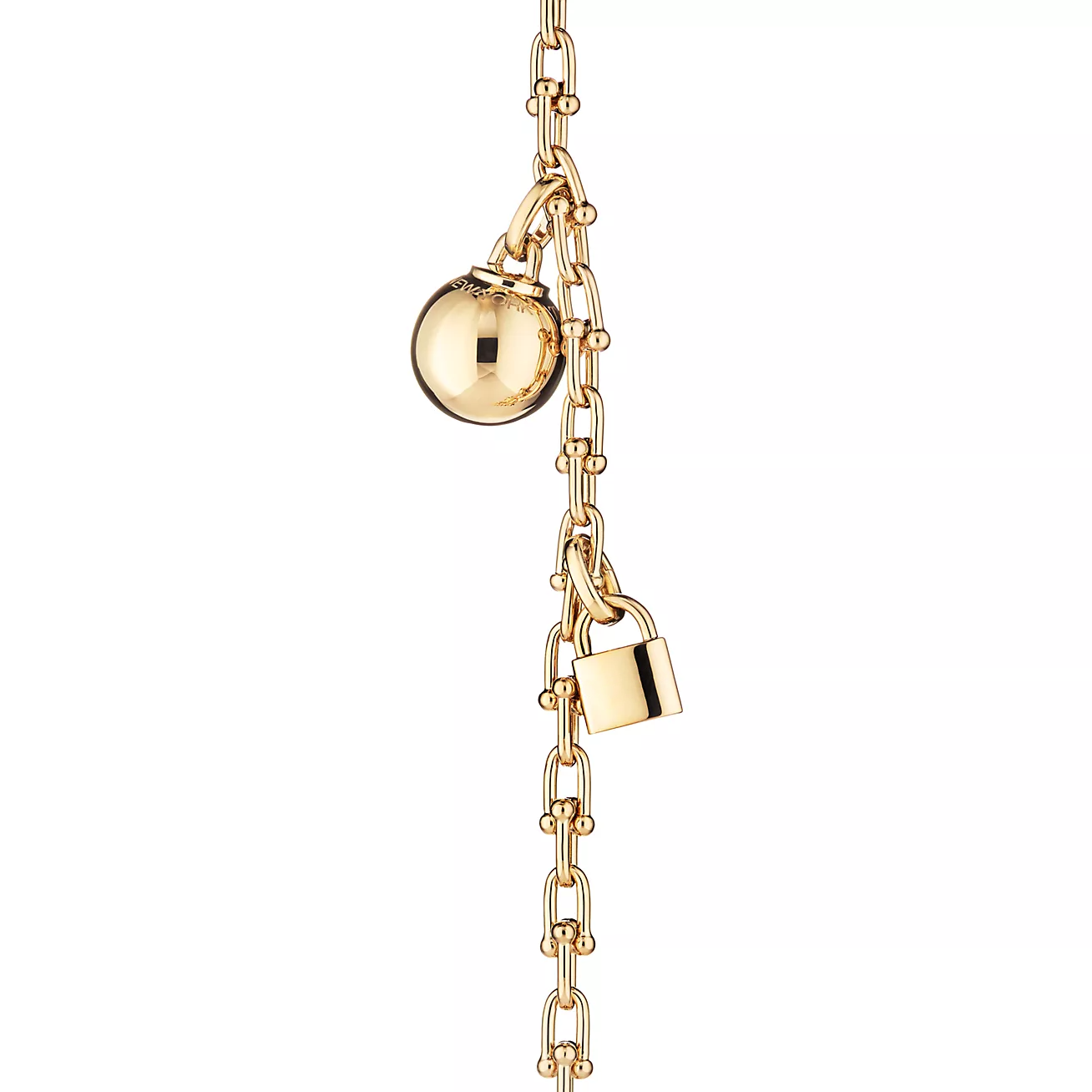 [Lumi Jewelry]HARDWEAR SMALL WRAP GOLD BRACELET