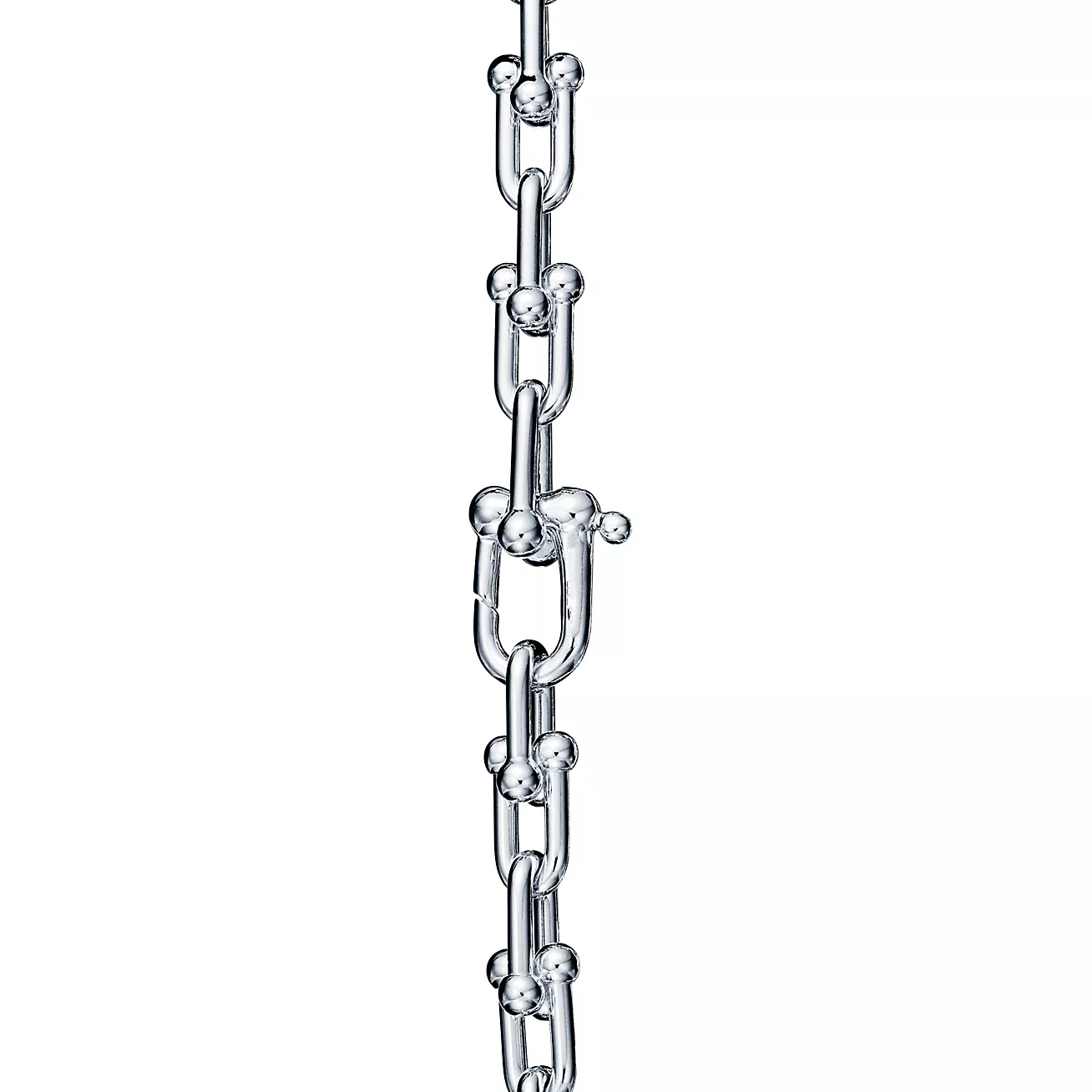 [Lumi Jewelry]HARDWEAR SMALL LINK 26 MOTIF SILVER BRACELET