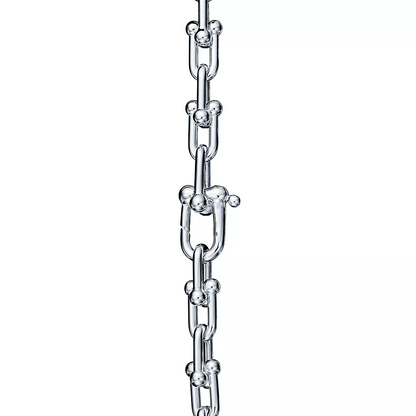 [Lumi Jewelry]HARDWEAR SMALL LINK 26 MOTIF SILVER BRACELET
