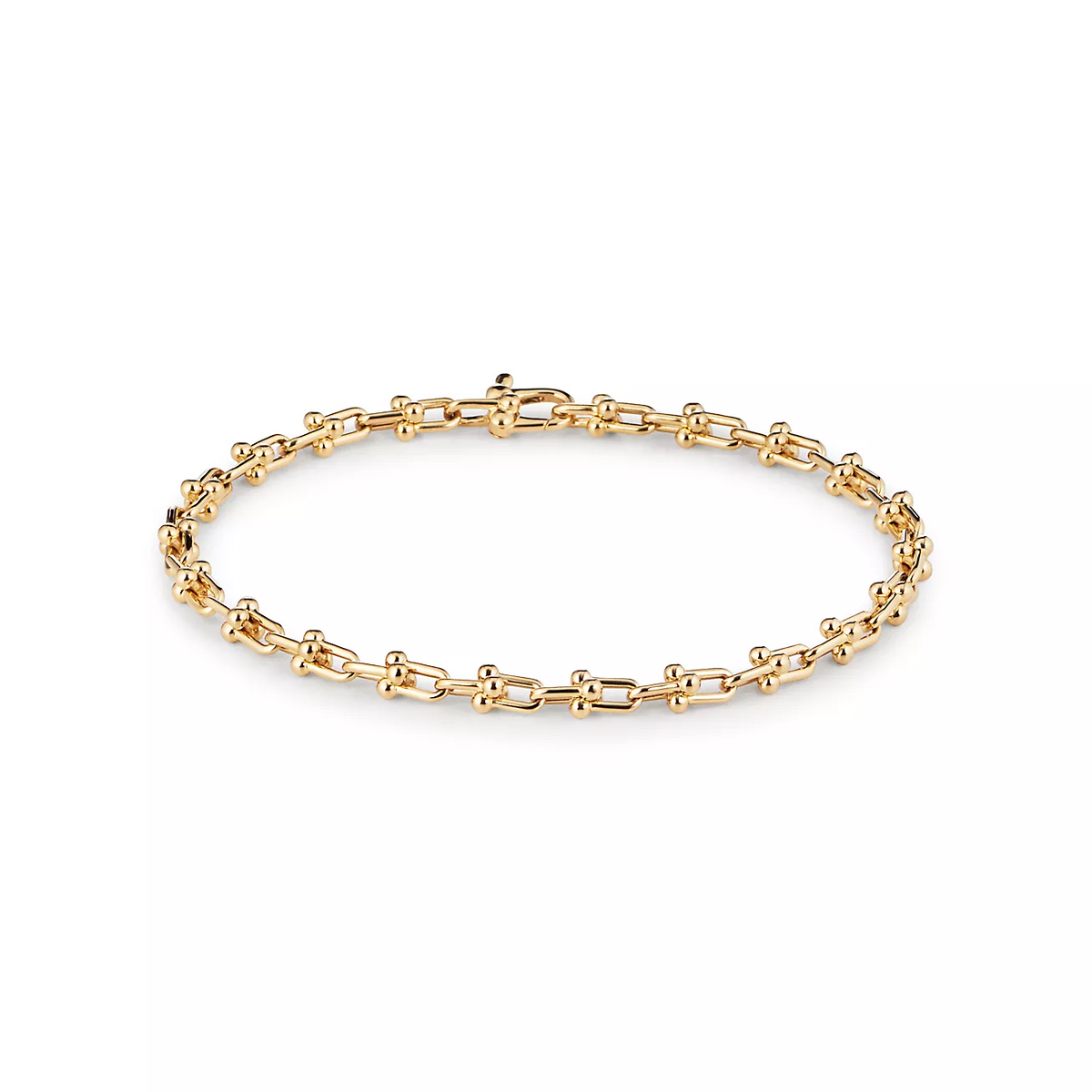 [Lumi Jewelry]HARDWEAR MICRO LINK 44 MOTIF GOLD BRACELET