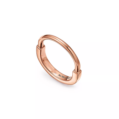 [Lumi Jewelry]LOCK RING PINK GOLD