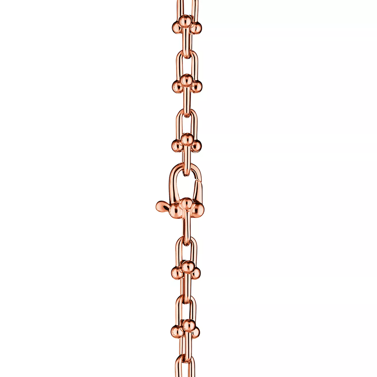 [Lumi Jewelry]HARDWEAR MICRO LINK 44 MOTIF PINK GOLD BRACELET