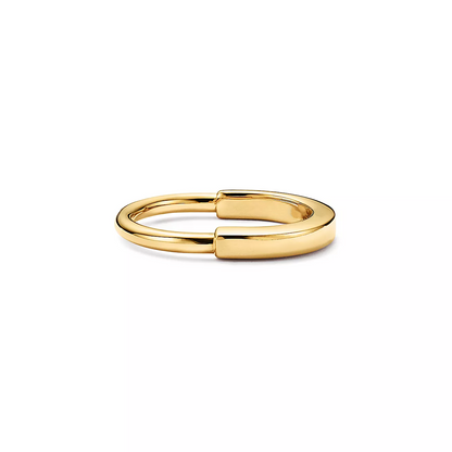 [Lumi Jewelry]LOCK RING GOLD