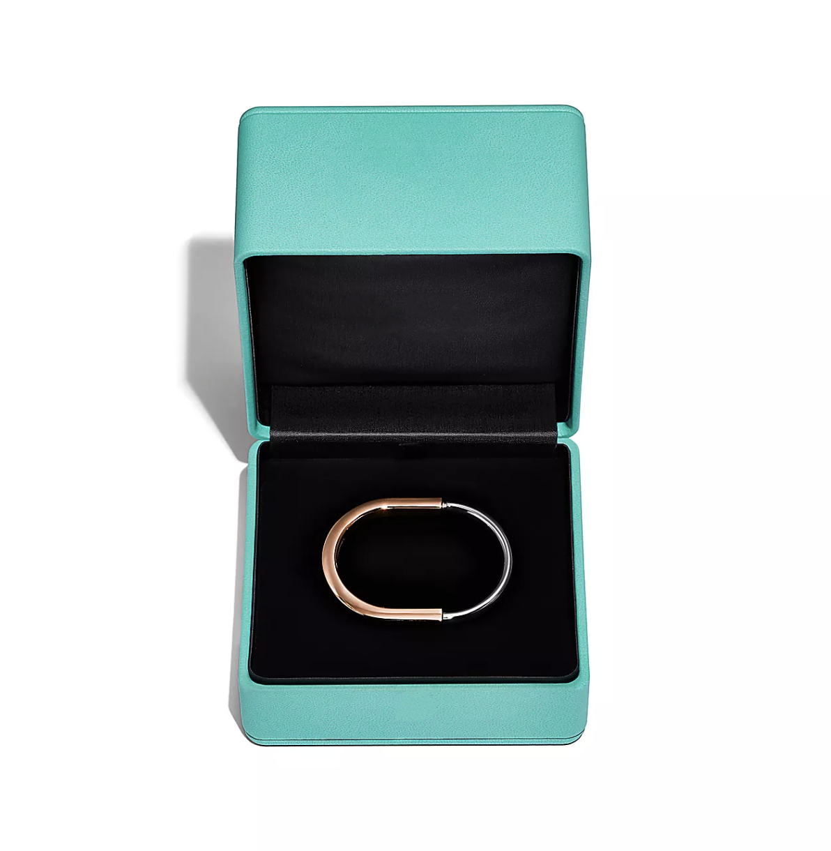 [Lumi Jewelry]LOCK BRACELET ROSE AND WHITE GOLD