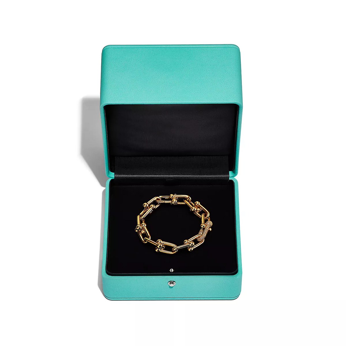 [Lumi Jewelry]HARDWEAR LARGE LINK GOLD DIAMOND BRACELET