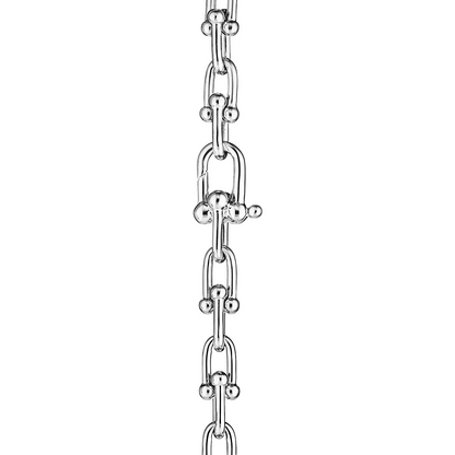 [Lumi Jewelry]HARDWEAR SMALL WRAP SILVER BRACELET