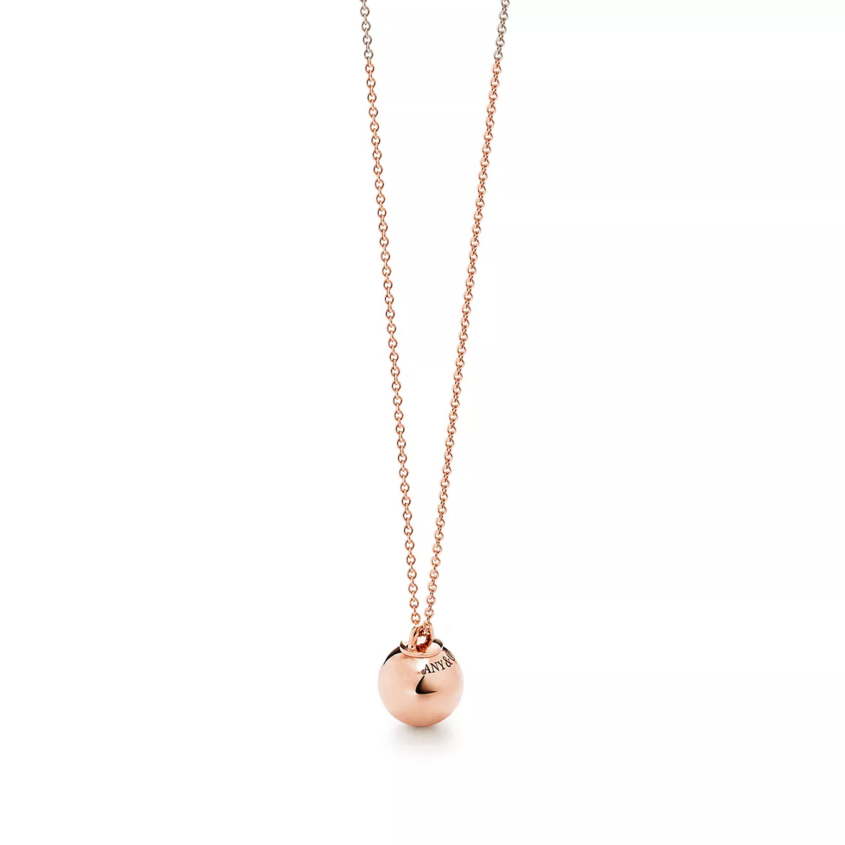 [Lumi Jewelry]BALL PENDANT 12.75MM NECKLACE