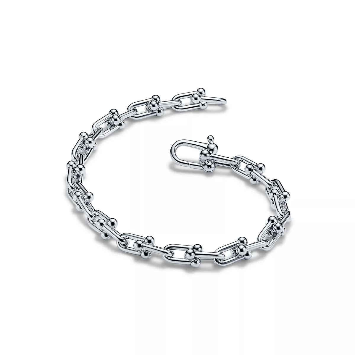 [Lumi Jewelry]HARDWEAR SMALL LINK 26 MOTIF SILVER BRACELET