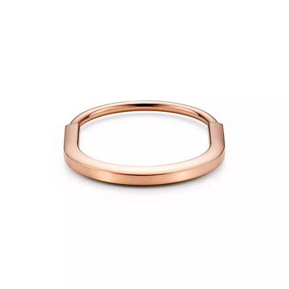 [Lumi Jewelry]LOCK BRACELET ROSE DIAMOND PINK GOLD