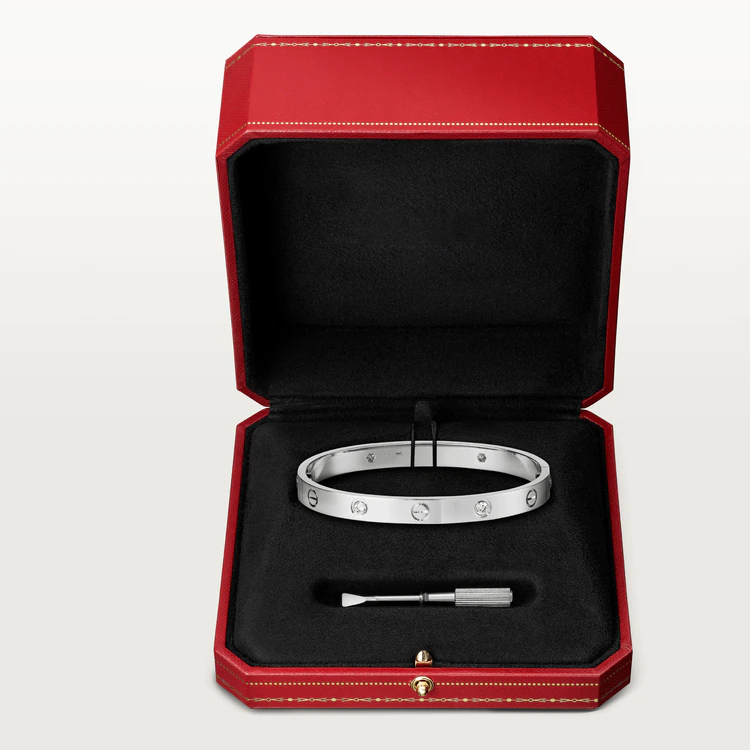 [Lumi Jewels]LOVE BRACELET 6.1MM 4 DIAMONDS