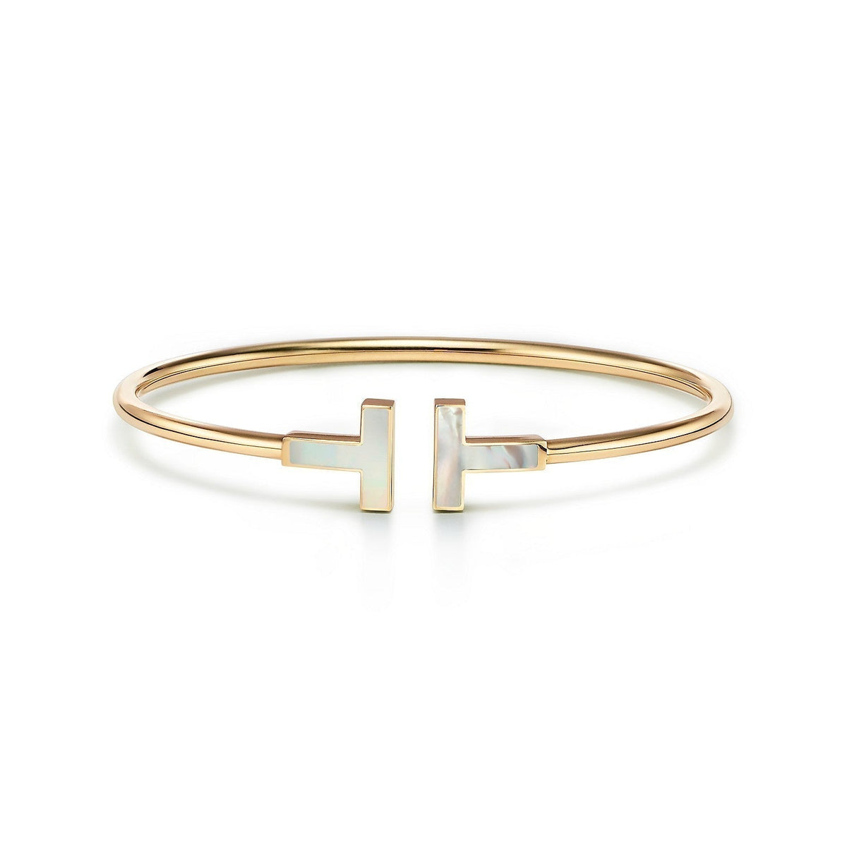 [Lumi Jewelry]T BRACELET 1.8MM MOP PINK GOLD
