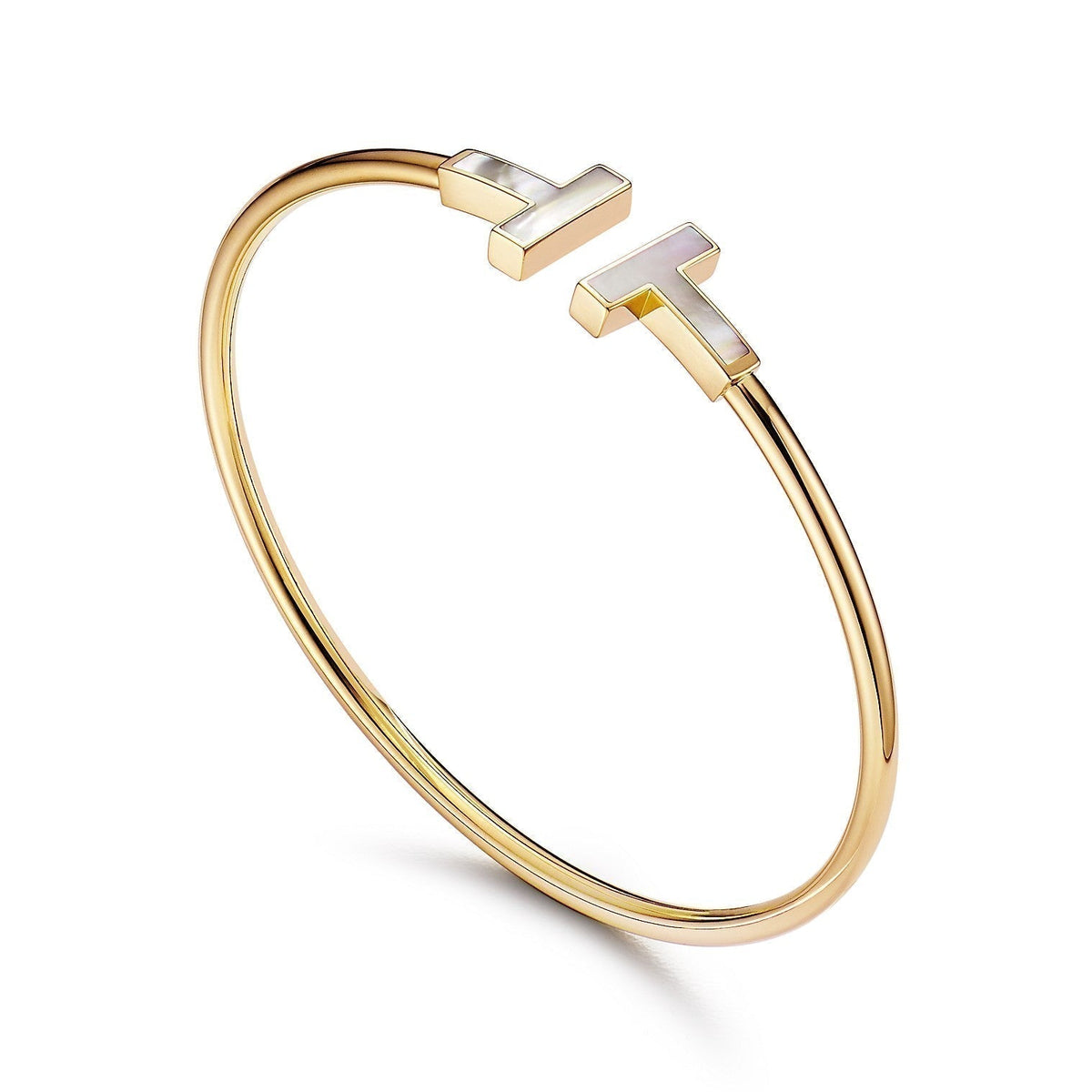 [Lumi Jewelry]T BRACELET 1.8MM MOP PINK GOLD