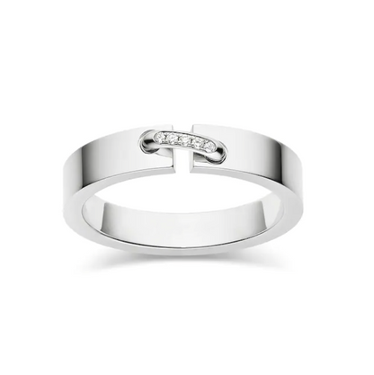 [Lumi Jewels]ALLIANCE LIENS VIDENCE DIAMOND 4MM RING