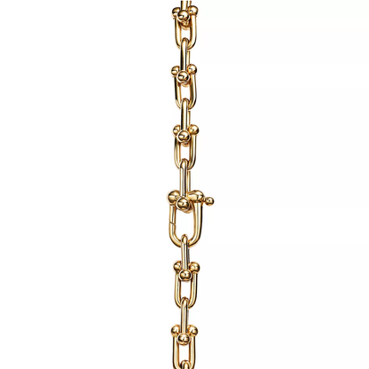 [Lumi Jewelry]HARDWEAR SMALL LINK 26 MOTIF GOLD BRACELET