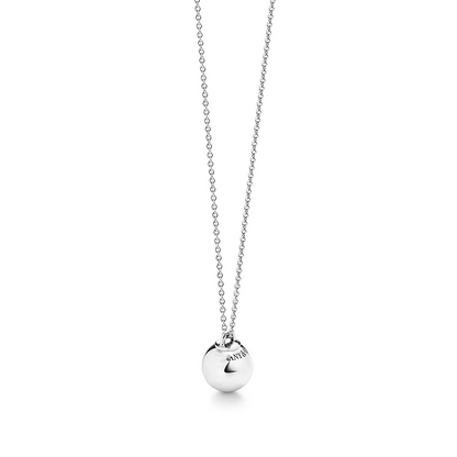 [Lumi Jewelry]BALL PENDANT 12.75MM NECKLACE
