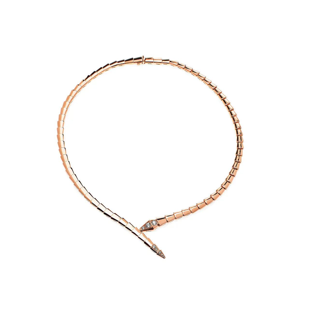 [Lumi Jewels]SERPENTI NECKLACE set with diamonds