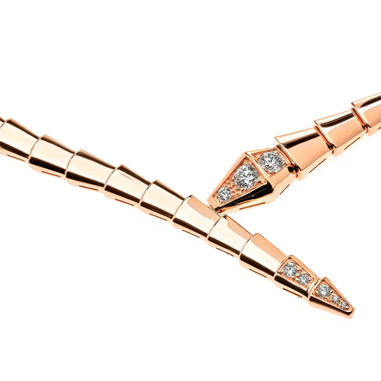 [Lumi Jewels]SERPENTI NECKLACE set with diamonds