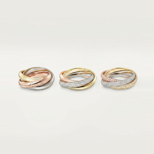 [Lumi Jewelry]TRINITY 3.2MM RING COLLECTION