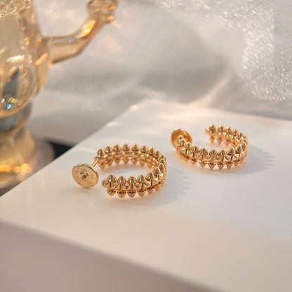 [Lumi Jewels]CLASH SMALL HOOP EARRINGS