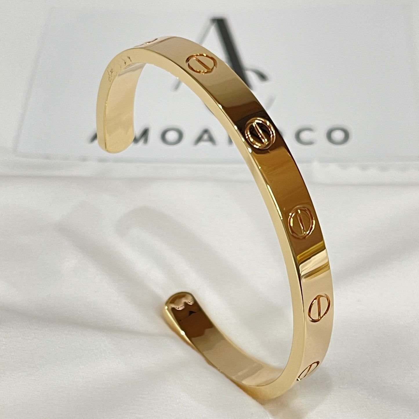 [Lumi Jewels]LOVE BRACELET 6.1MM OPEN CUFF