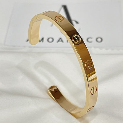 [Lumi Jewels]LOVE BRACELET 6.1MM OPEN CUFF