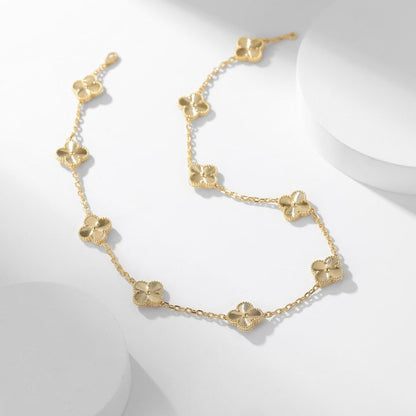 [Lumi Jewels]CLOVERS THE 10-MOTIFS LASER NECKLACE