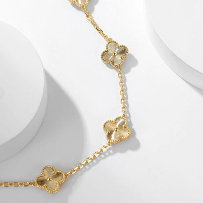 [Lumi Jewels]CLOVERS THE 10-MOTIFS LASER NECKLACE