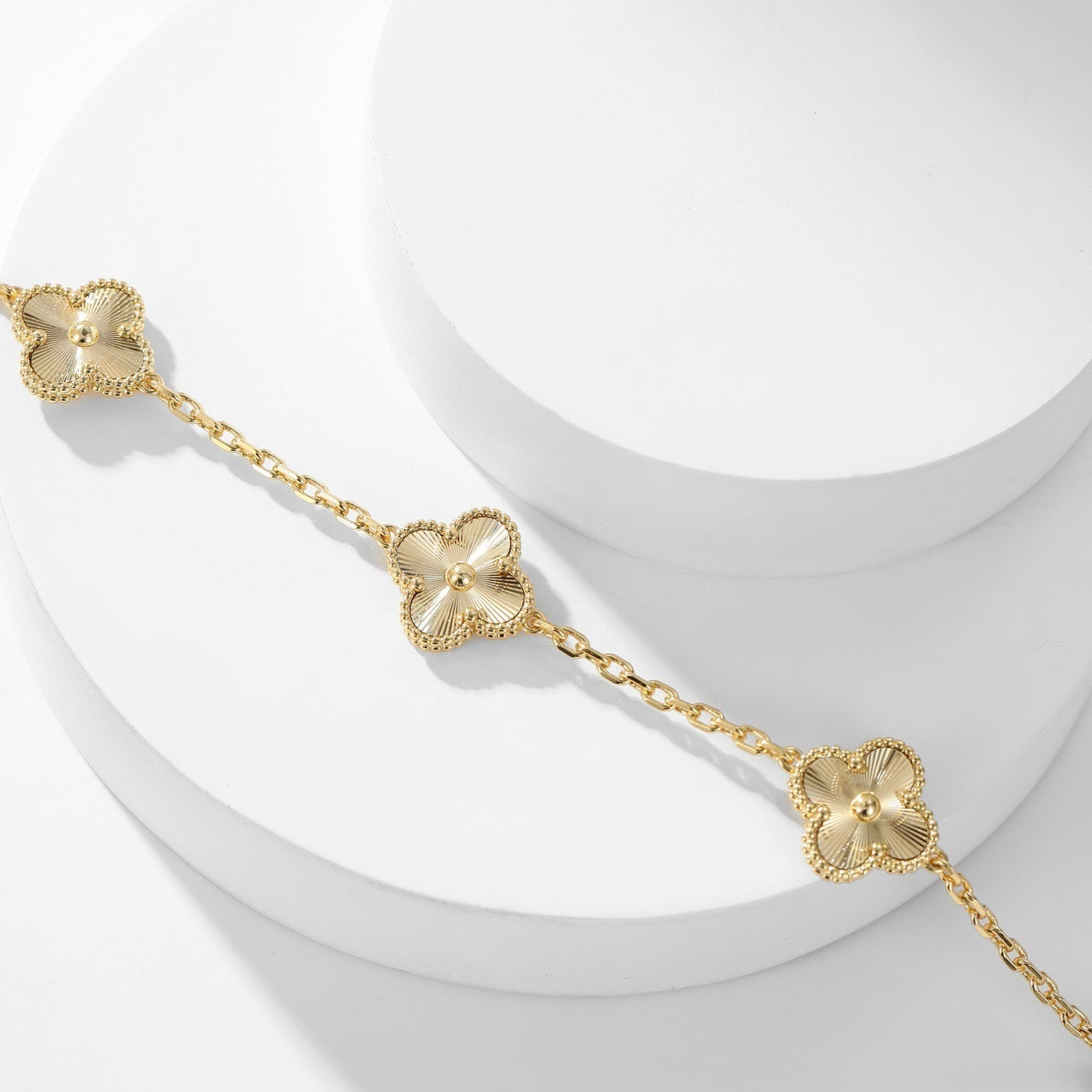 [Lumi Jewels]CLOVERS THE 10-MOTIFS LASER NECKLACE