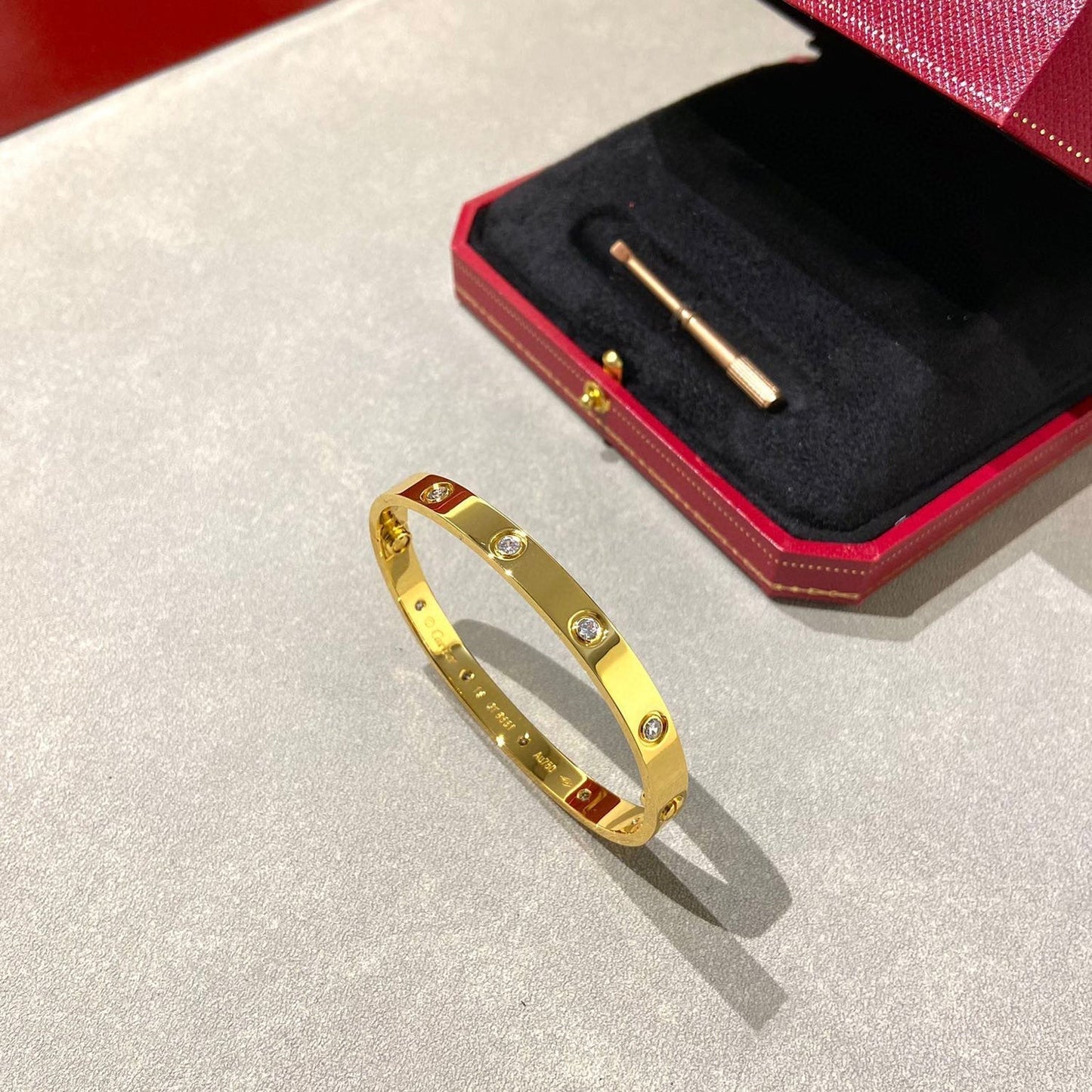 [Lumi Jewels]LOVE BRACELET 6.1MM 10 DIAMONDS