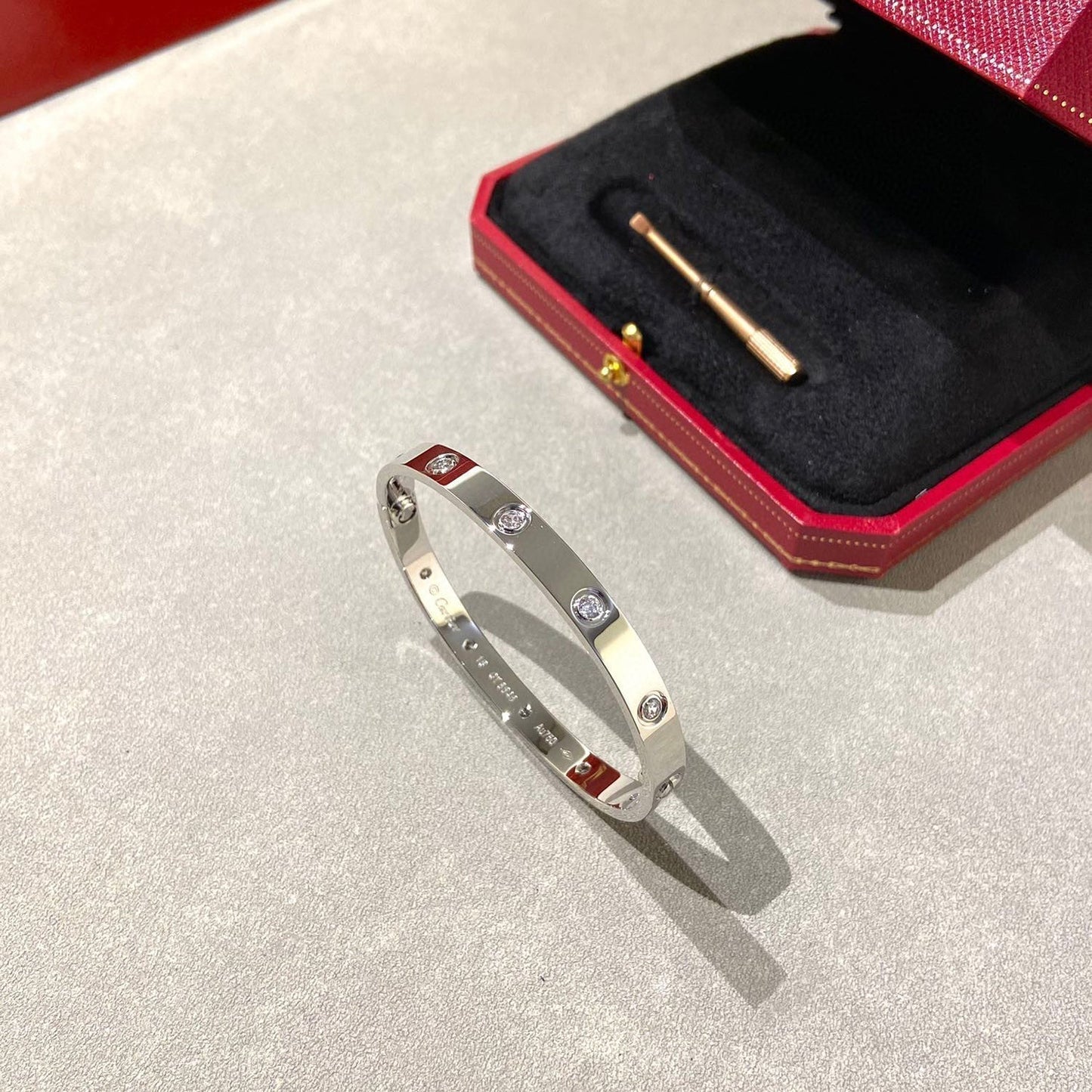 [Lumi Jewels]LOVE BRACELET 6.1MM 10 DIAMONDS