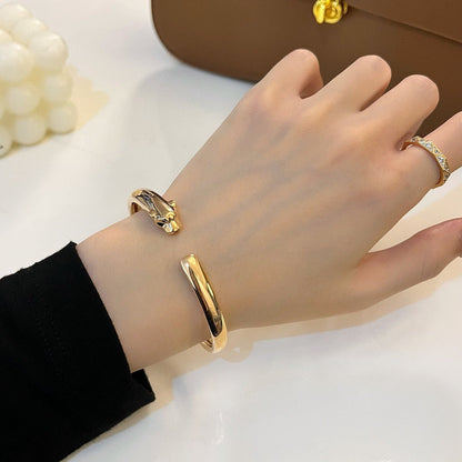 [Lumi Jewelry]PANTHERE OPEN BRACELET