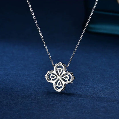 [Lumi Jewels]LOOP NECKLACE FULL MOTIF DIAMOND 16MM MULTIPLE COLORS