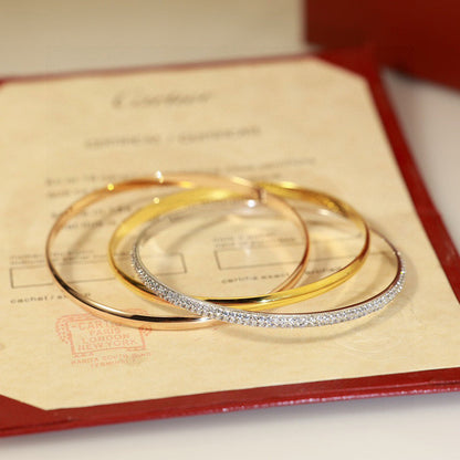[Lumi Jewelry]TRINITY 2.8MM SMALL BRACELET