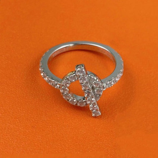 [Lumi Jewels]ECHAPPEE RING SILVER DIAMOND
