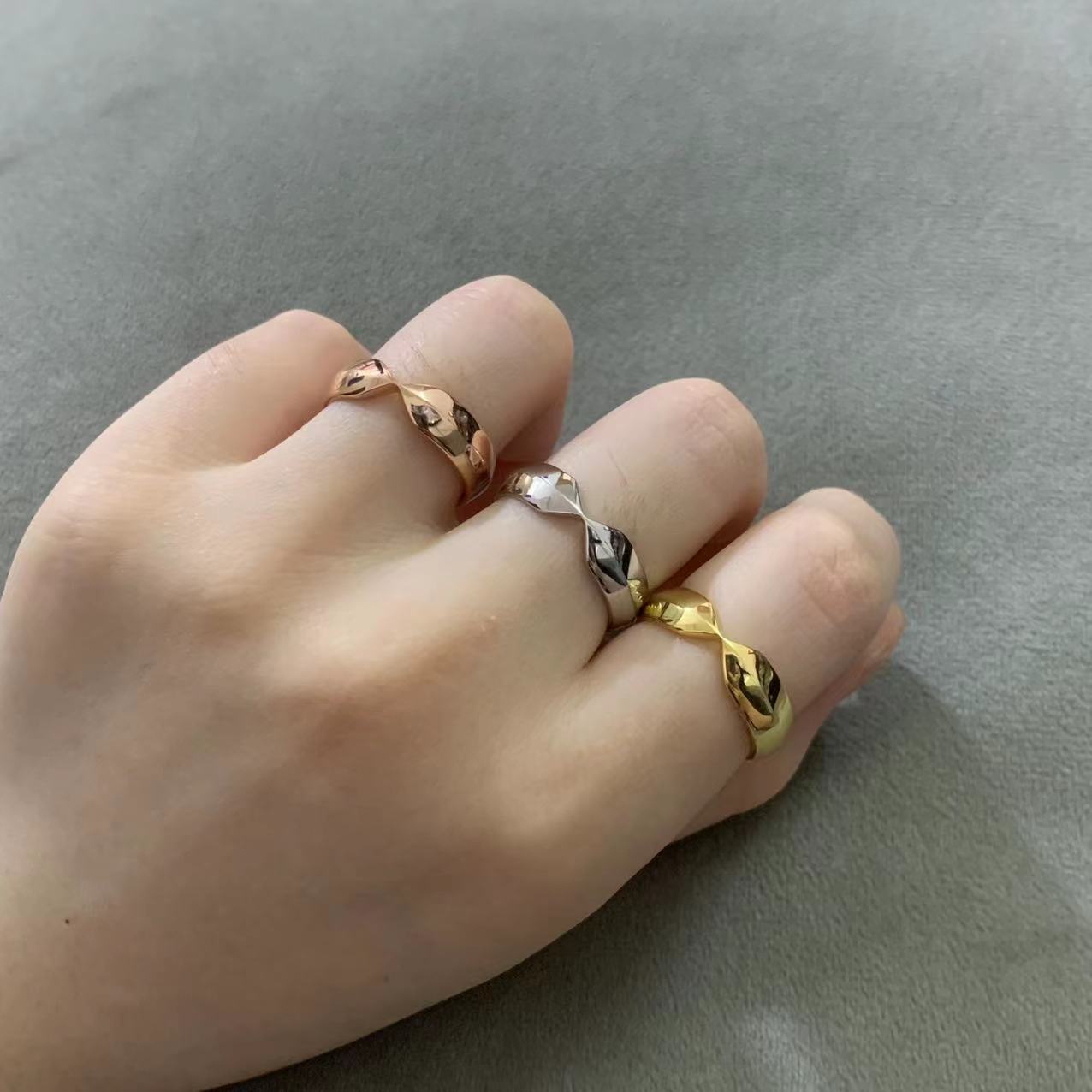 [Lumi Jewelry]TIFFAN SETTING RING