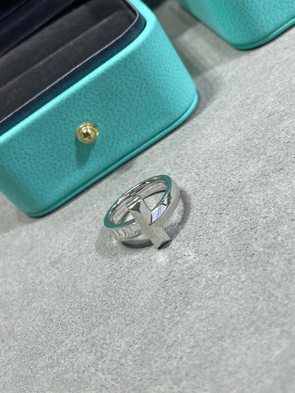 [Lumi Jewelry]T1 WIDE 4.5MM DIAMOND RING