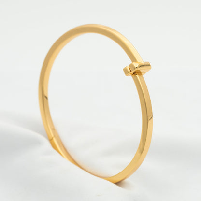 [Lumi Jewelry]NARROW HINGED BANGLE