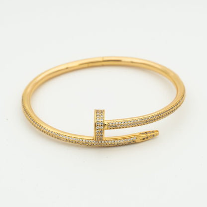 [Lumi Jewels]JUSTE BRACELET 3.5MM ALL DIAMONDS