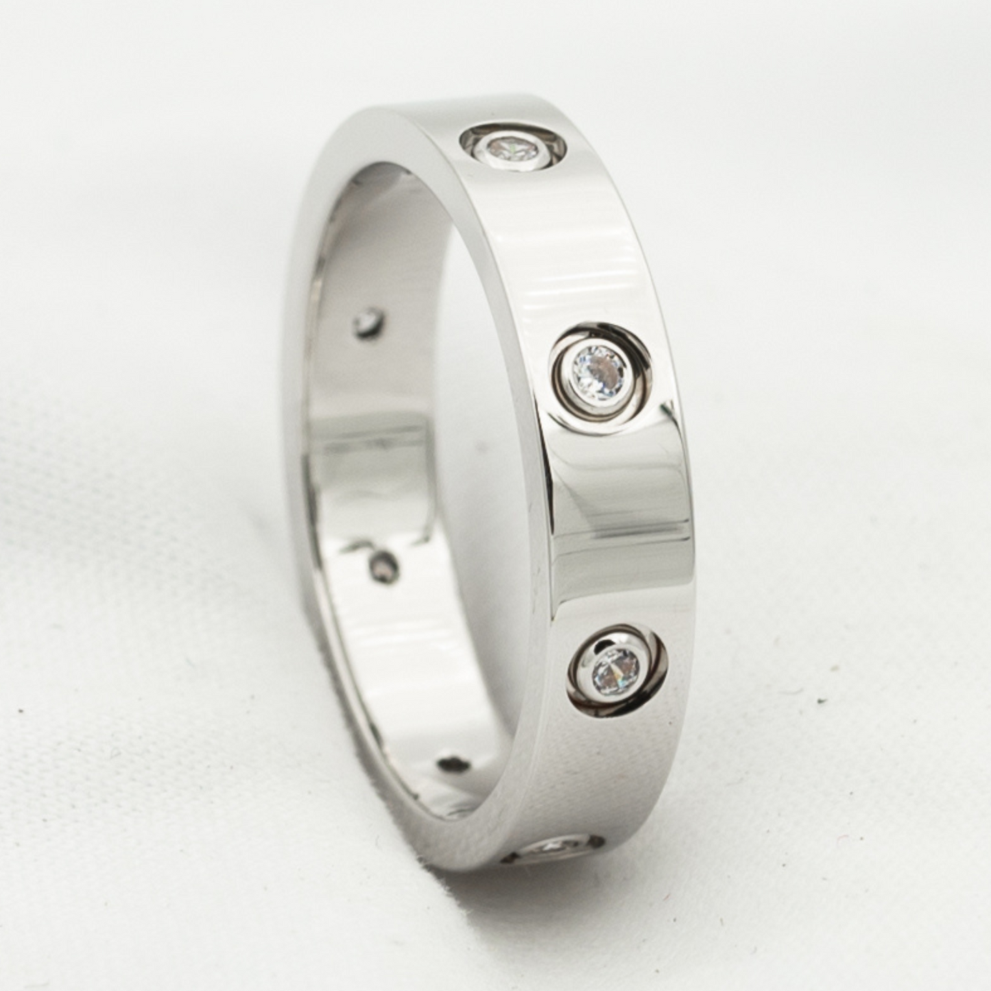 [Lumi Jewels]LOVE RING 3.6MM 8 DIAMONDS