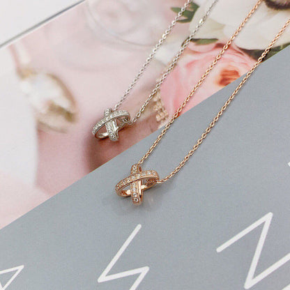 [Lumi Jewels]JEUX DE DIAMOND NECKLACE