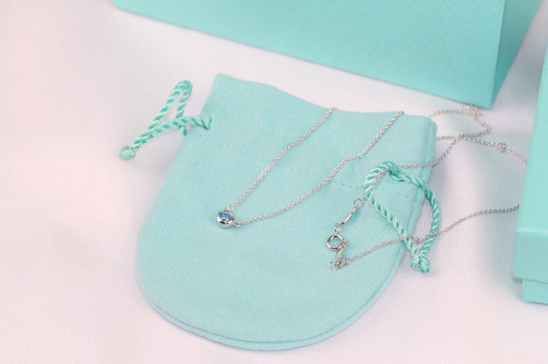 [Lumi Jewelry]ELSA PERETTI SERIES SINGLE DIAMOND SIMPLE NECKLACE