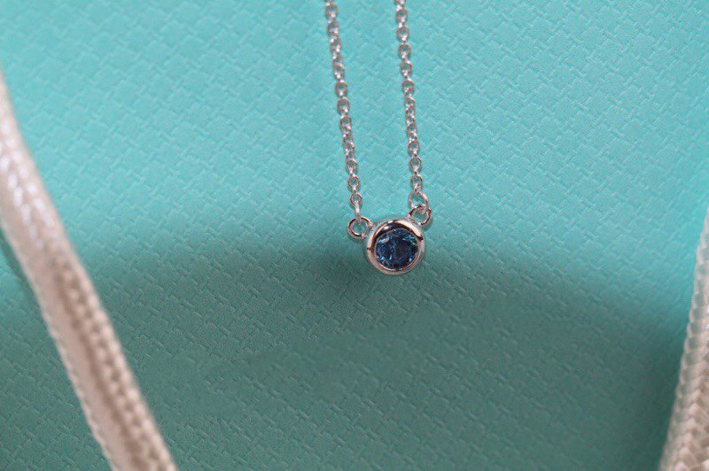 [Lumi Jewelry]ELSA PERETTI SERIES SINGLE DIAMOND SIMPLE NECKLACE