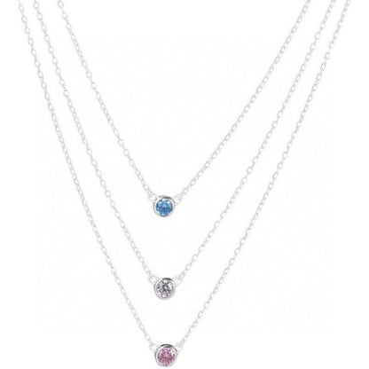 [Lumi Jewelry]ELSA PERETTI SERIES SINGLE DIAMOND SIMPLE NECKLACE